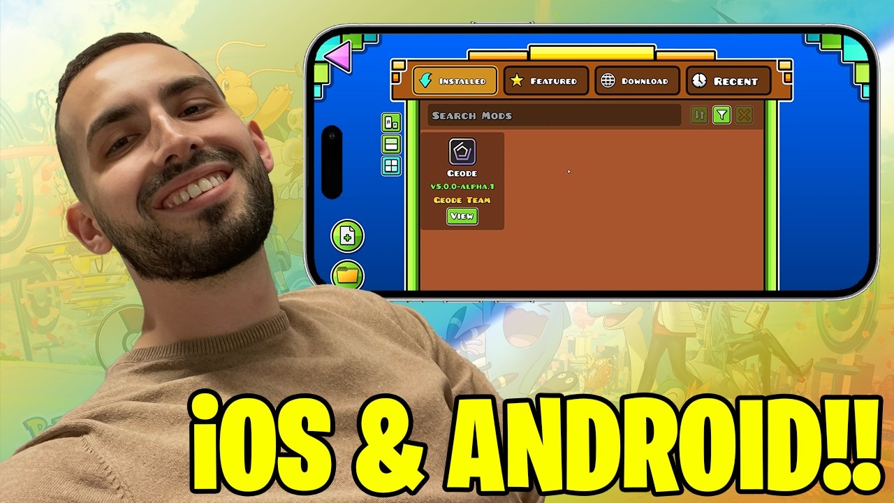 How to Install Geode on iOS & Android - How to Get Geode in Geometry Dash 2.208 MOD