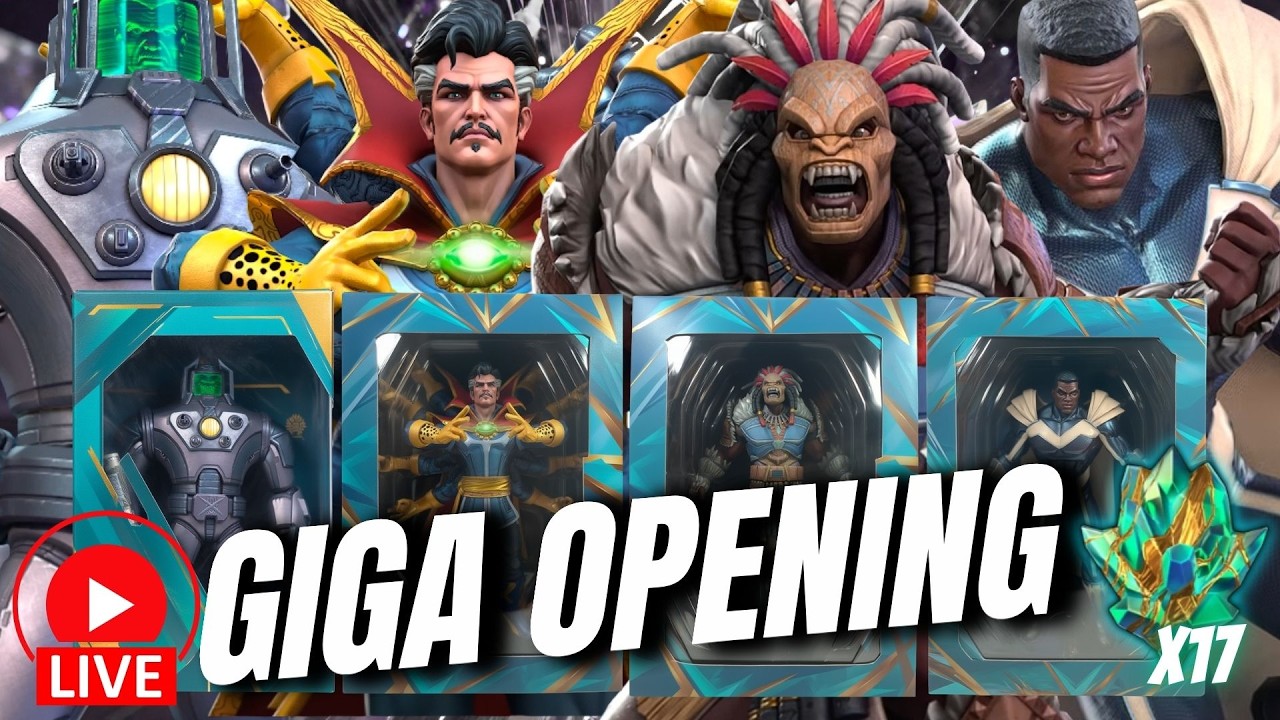 MCOC - DOUBLE GIGA OPENING Titans feat @FOX66000