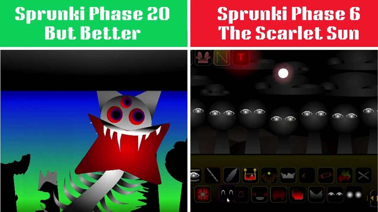 Sprunki Phase 20 But Better vs Sprunki Swap Phase 11 EP 22