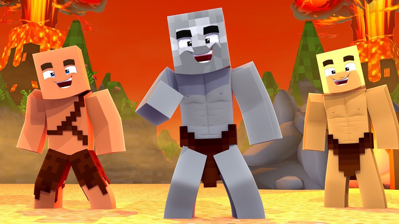 1 TAG LANG ÜBERLEBEN IN DER STEINZEIT?! - Minecraft [Deutsch/HD]