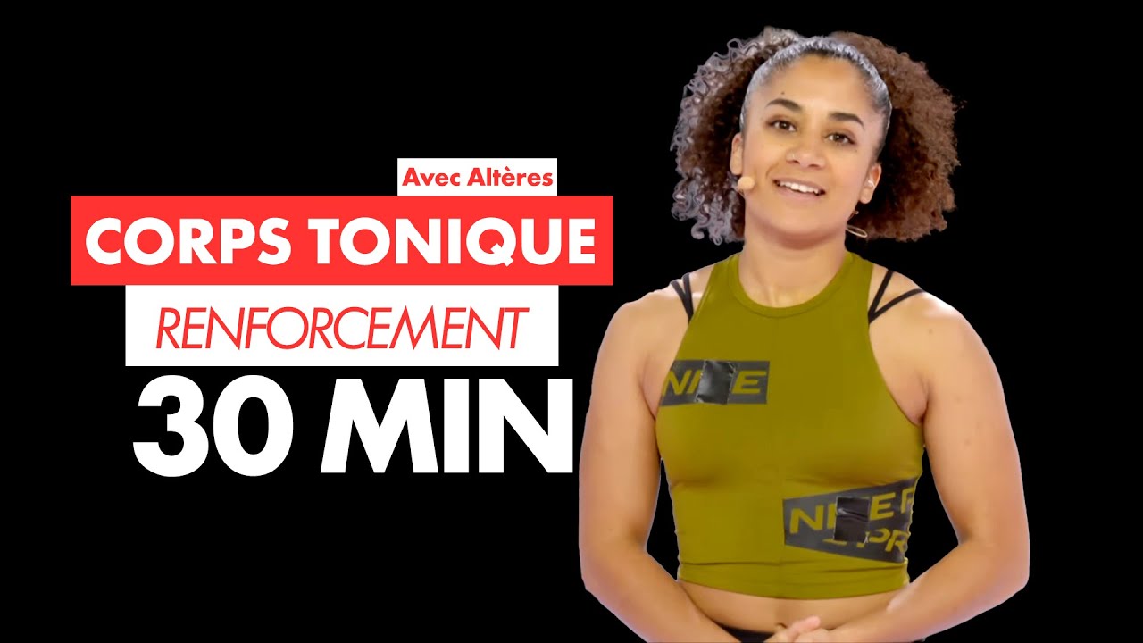 Renforcement musculaire COMPLET 🔥 30 min avec haltères