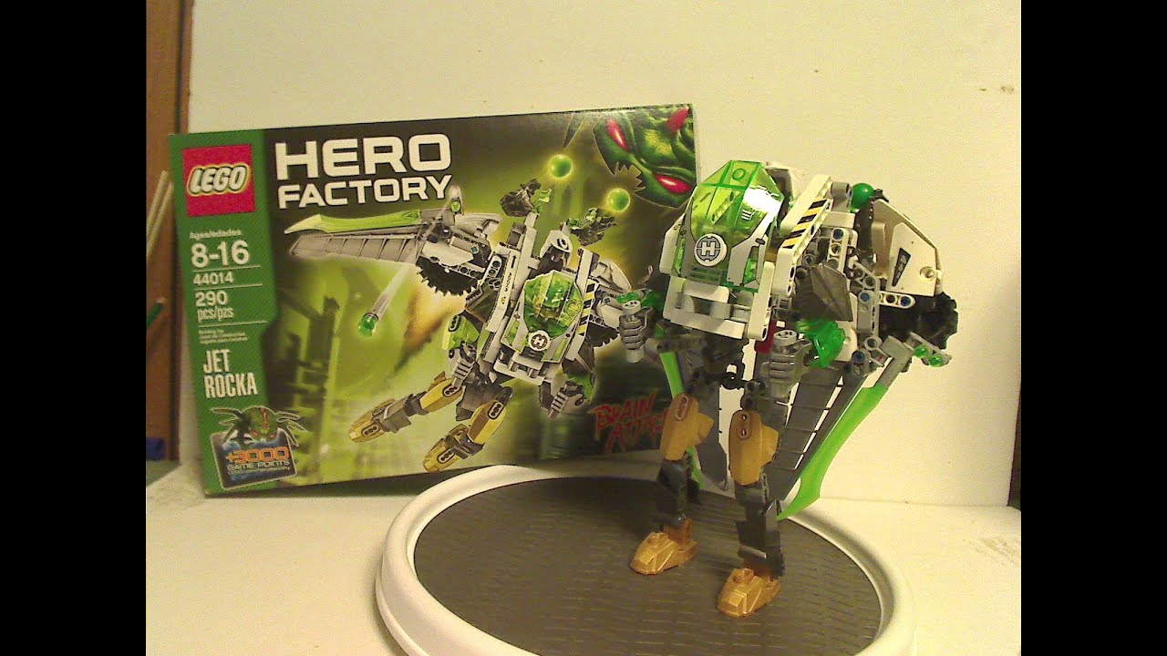 Lego Hero Factory Review: Brain Attack: Jet Rocka 2013