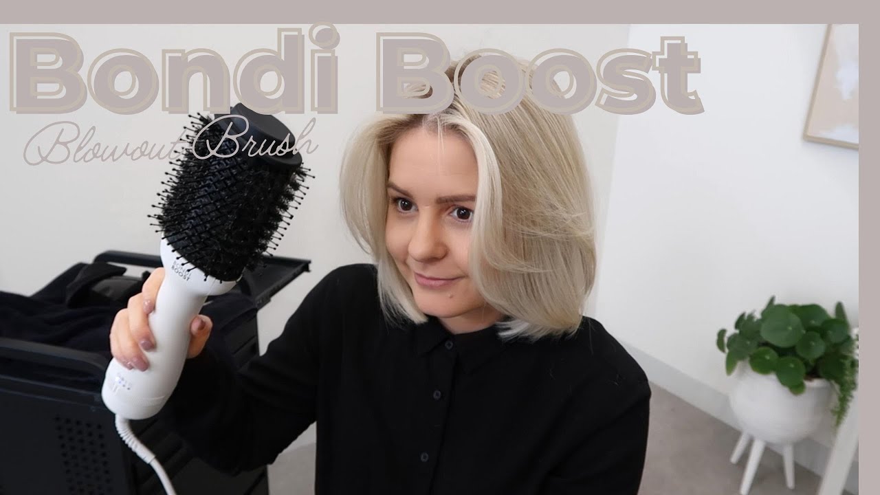 Профессиональный парикмахер | Обзор расчески Bondi Boost Blowout | Короткие волосы