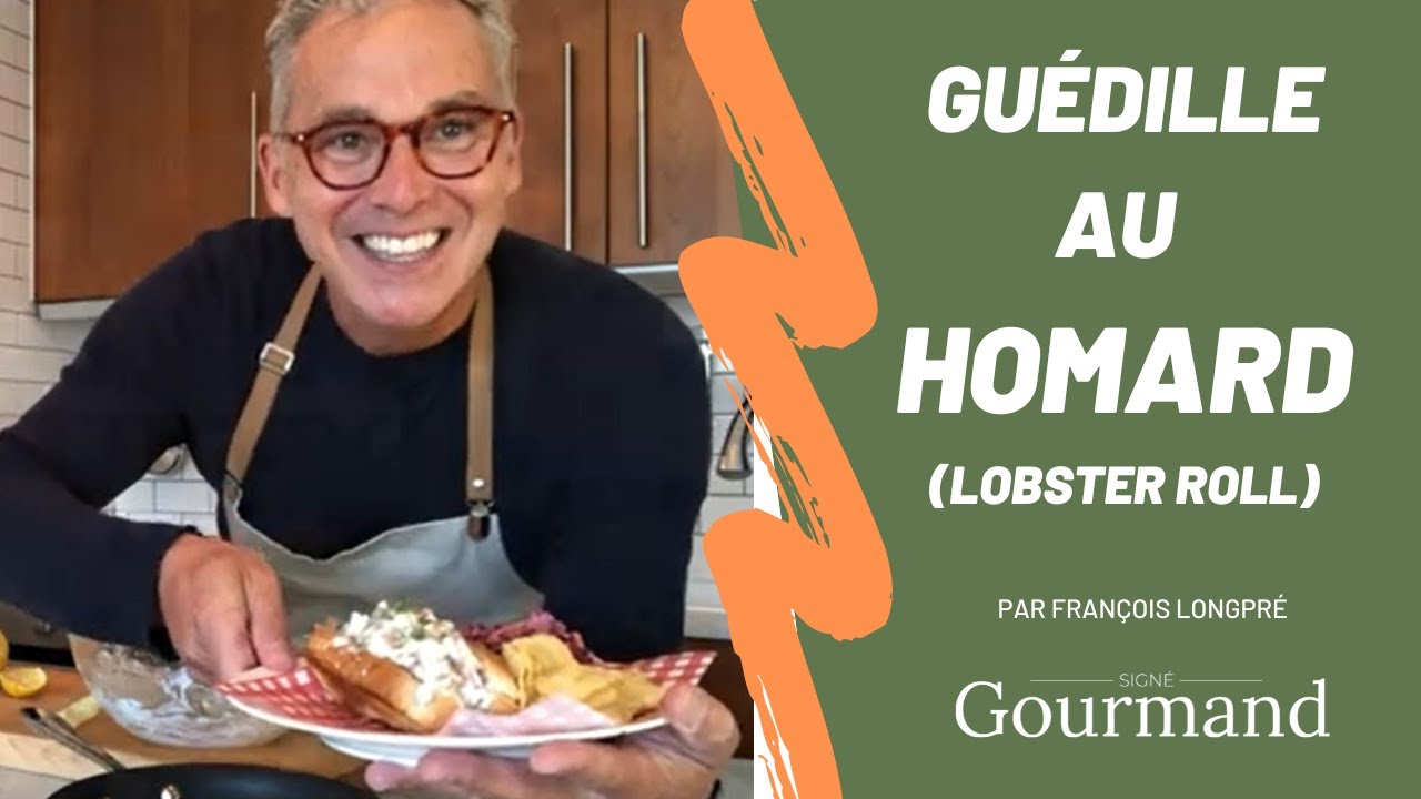 RECETTE DE GUÉDILLE DE HOMARD (Lobster roll)