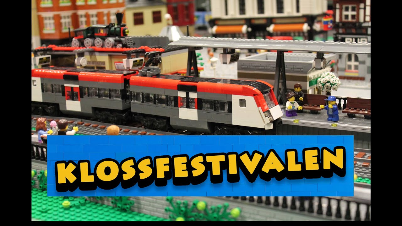 LEGO® trains at Klossfestivalen 2018