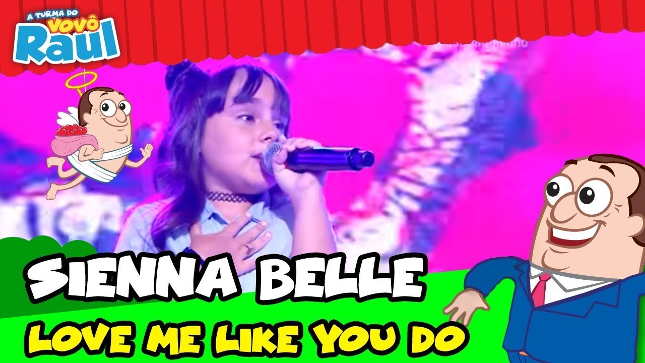 SIENNA BELLE - LOVE ME LIKE YOU DO (Ellie Goulding) - Programa Raul Gil