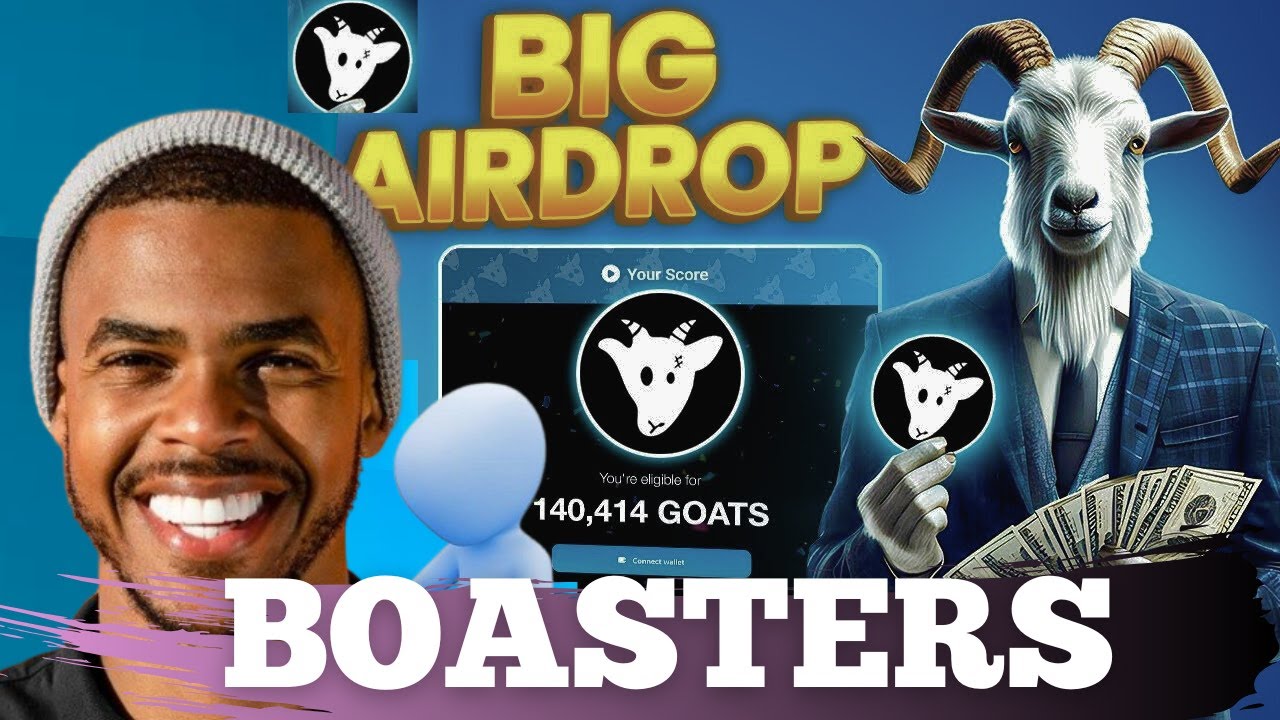 GOATS Airdrop Listing and Withdrawal ~ How to Boast GOATS Airdrop | GOATS Listing price