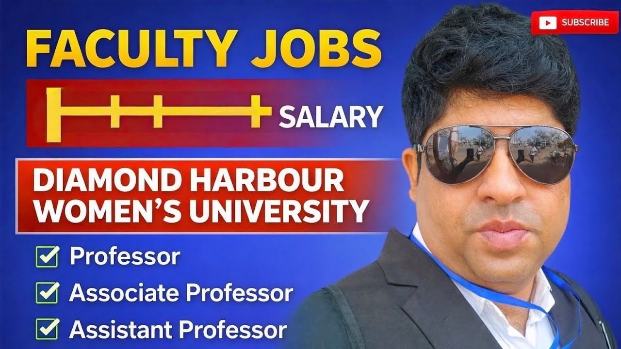 Diamond Harbour Women&rsquo;s University Recruitment 2026 | Professor, Associate, Assistant Posts