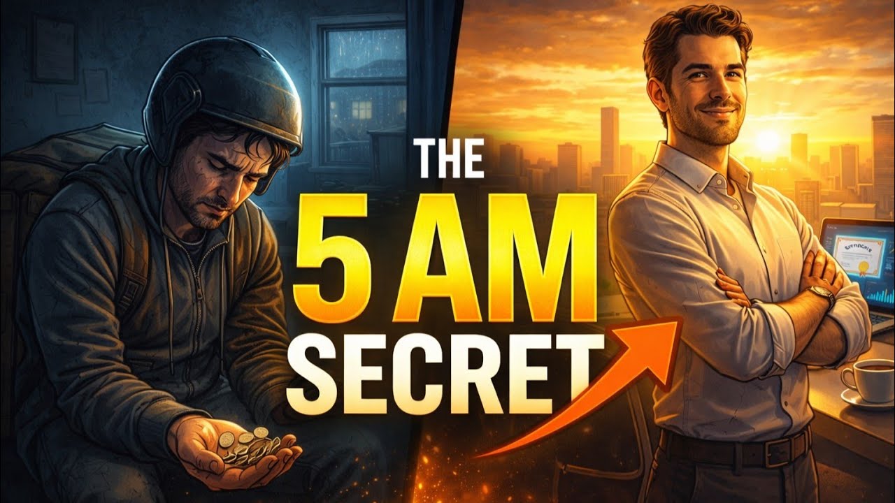 The Power of 5 AM | A Poor Man’s Life Changed Forever | Motivational Story