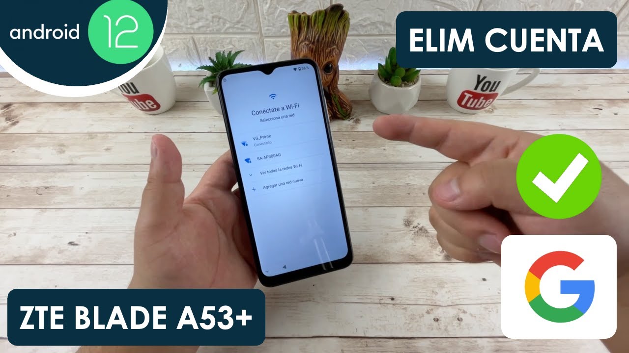 Eliminar Cuenta de Google ZTE Blade A53+ | Android 12