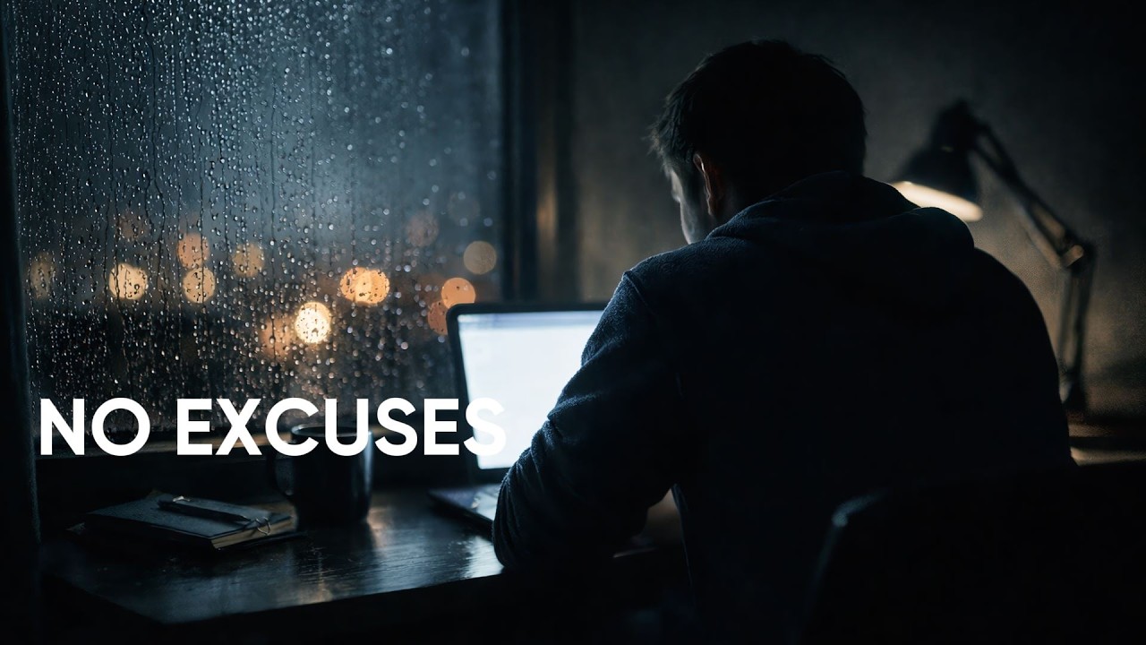Rain Outside. Focus Inside. No Excuses.