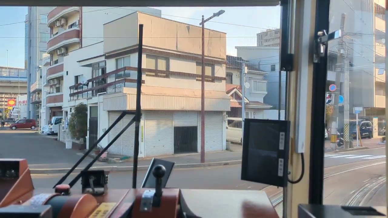 [三菱SiC?]    3800形前面展望　[1]