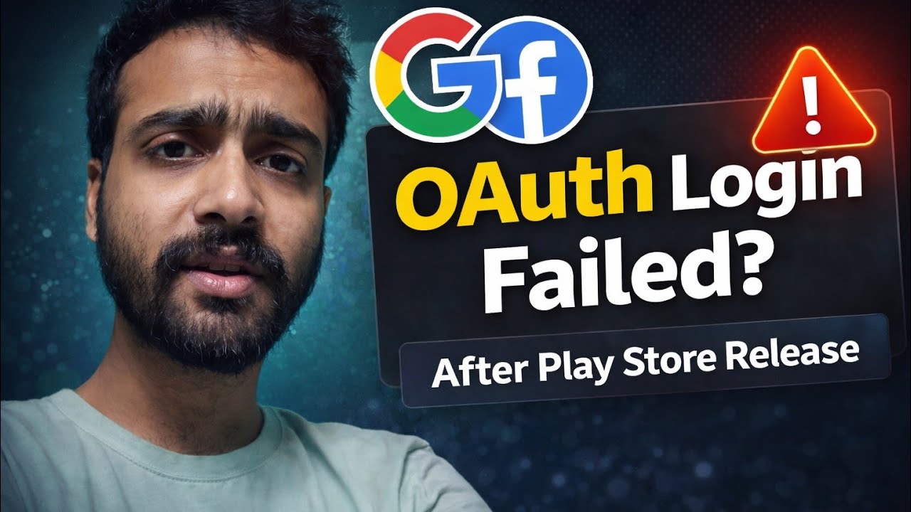 Google Sign-In & Facebook Login Not Working After Play Store Release | Firebase OAuth Fix