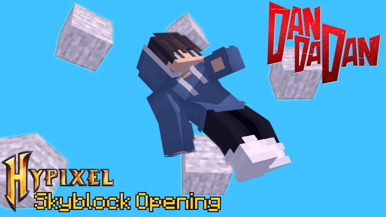 Hypixel Skyblock Anime Opening | DANDADAN Parody