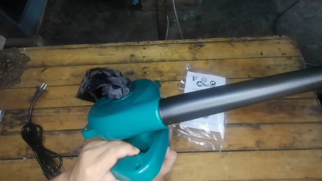 MAILTANK ELECTRIC BLOWER AND VACUUM | UNBOXING AND TESTING