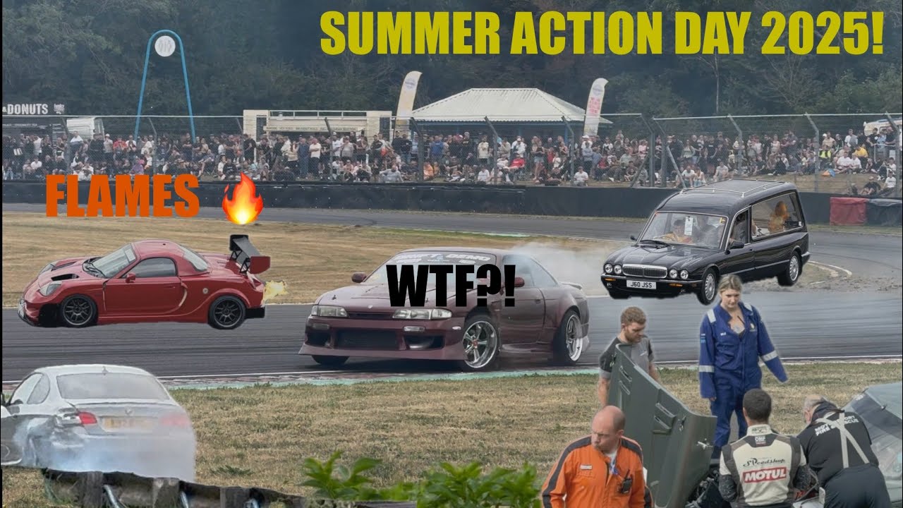 Castle Combe Summer Action Day - Highlights, Fails, Spins 