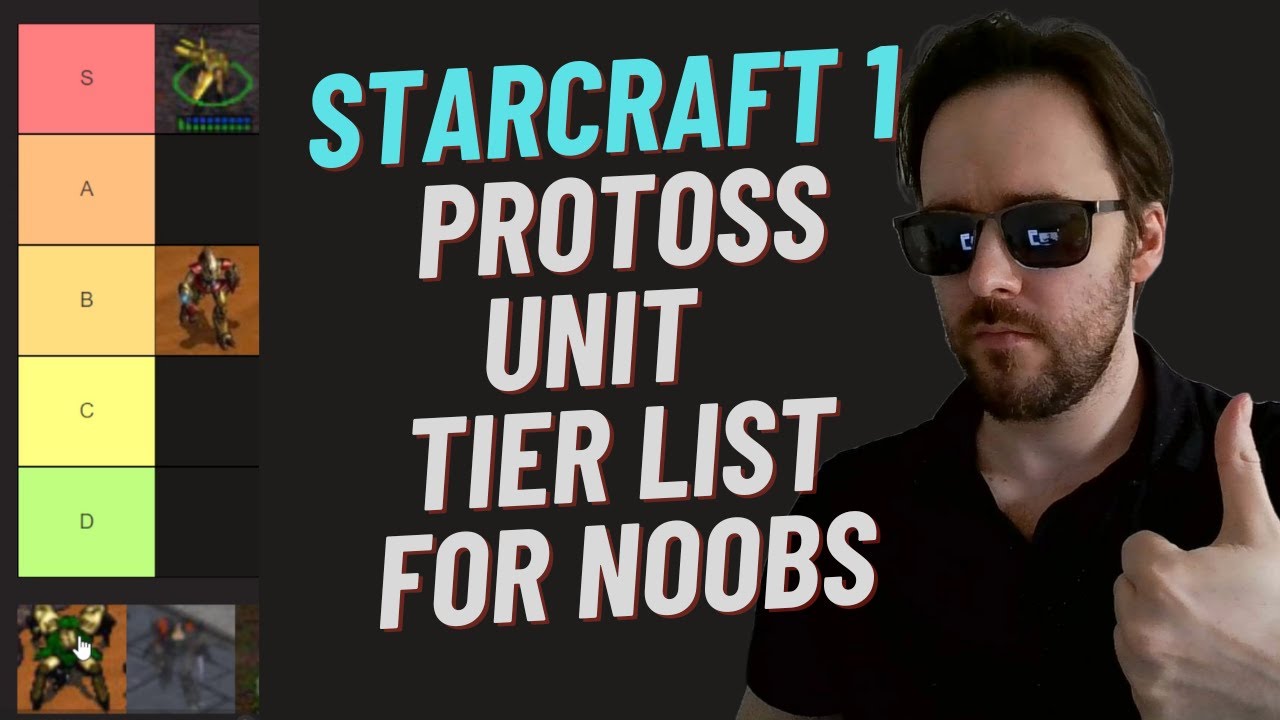 Список уровней юнитов протоссов в StarCraft 1 (Руководство для начинающих по игре Brood War Protoss)