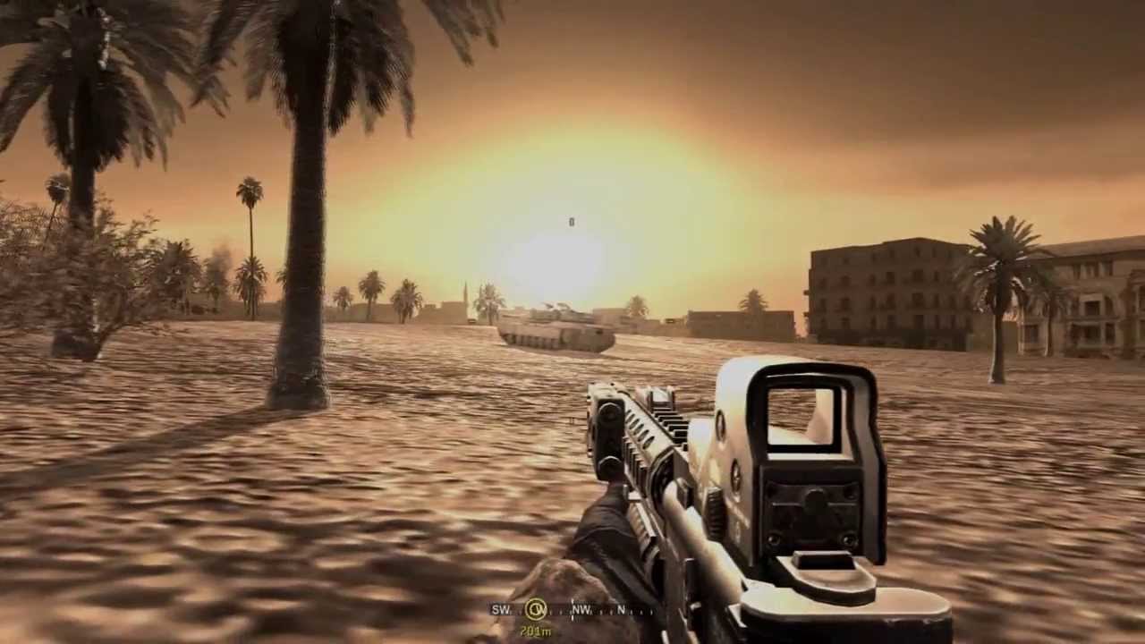Call of Duty 4 Modern Warfare Singleplayer Out of map