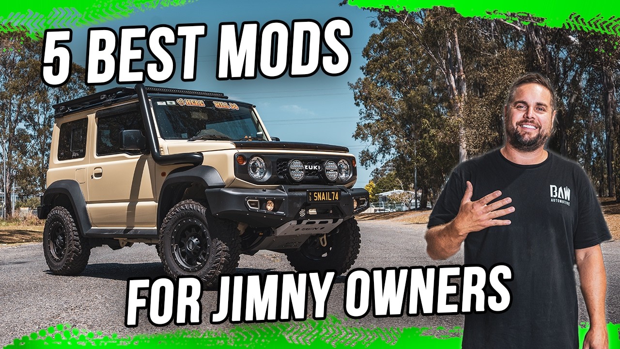 5 лучших модификаций, которые нужны вашему Suzuki Jimny