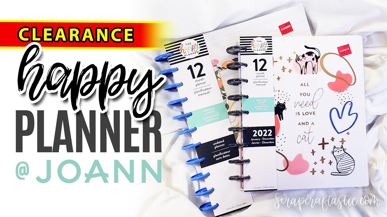 Распродажа ежедневников Joann HAPPY PLANNER и новые маркеры DOT в магазине Michaels.