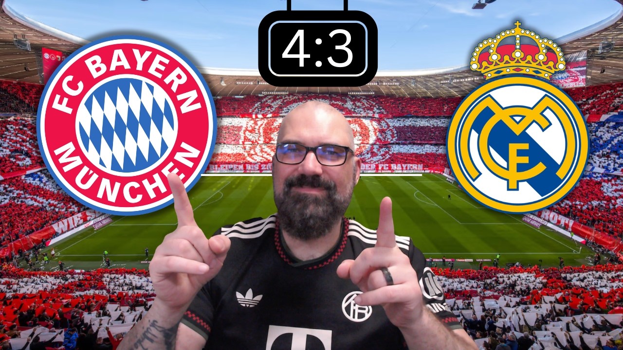 La Bestia Negra ist hungrig ⚽ FC Bayern Spielanalyse und Benotung zum CL R&uuml;ckspiel gegen Real Madrid