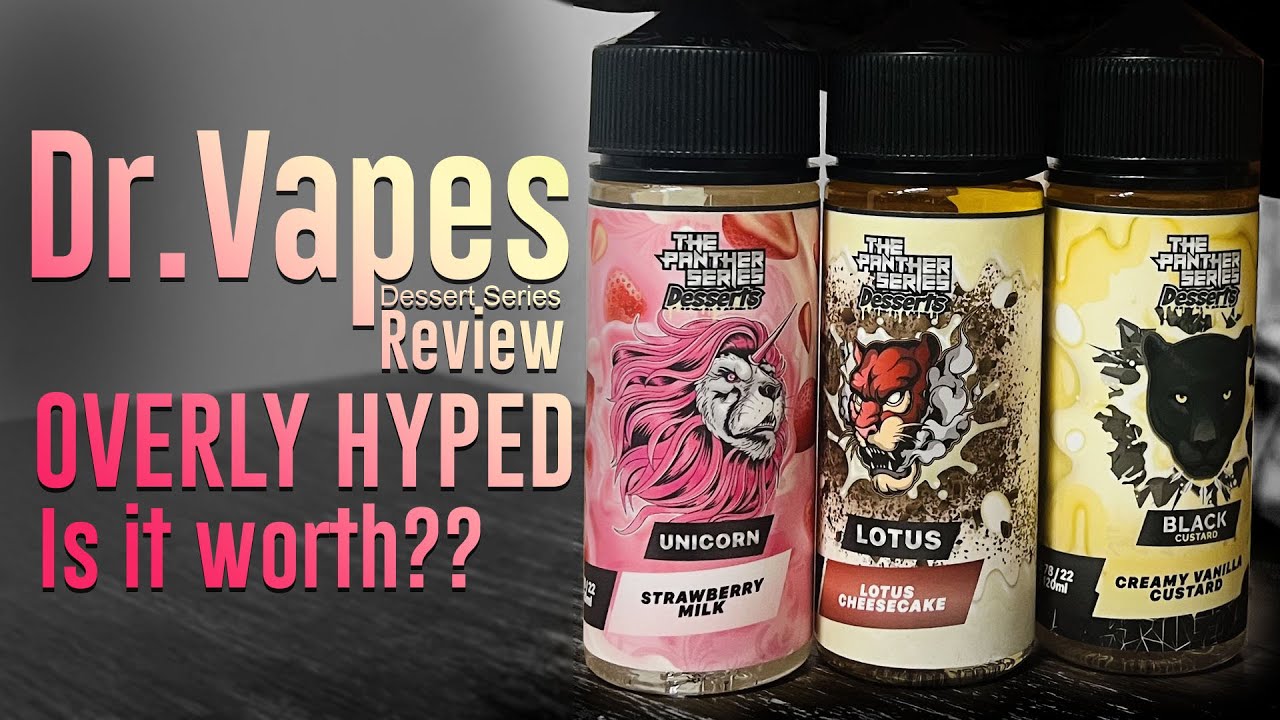 Dr.Vapes Dessert Series Review Overly hyped Is it worth?? || Mr.Zindani