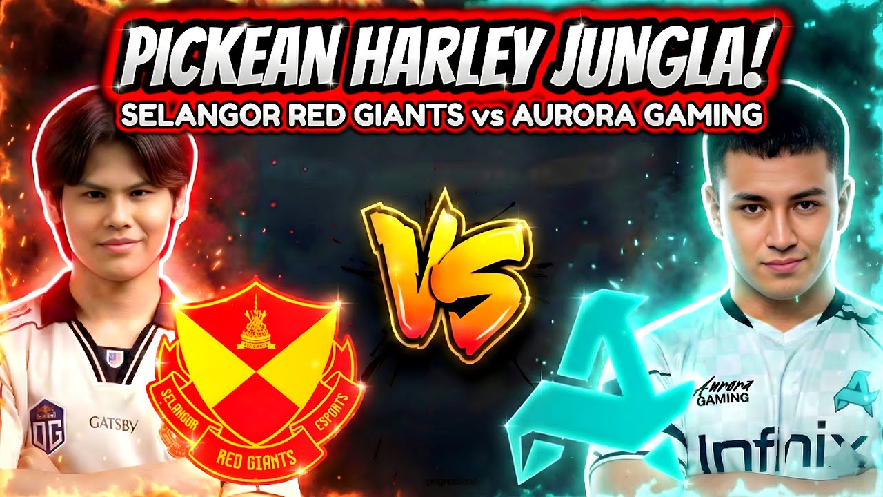 ¡SORPRENDEN A SELANGOR CON HARLEY JUNGLA! SELANGOR RED GIANTS vs AURORA GAMING TURQUIA -  M7 | MLBB