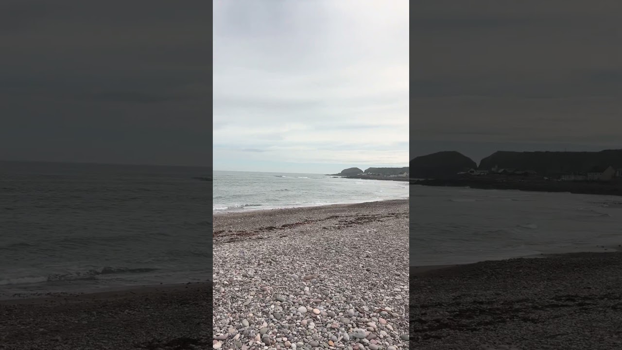 #stonehaven #beachwalk #scotland #spiaggia