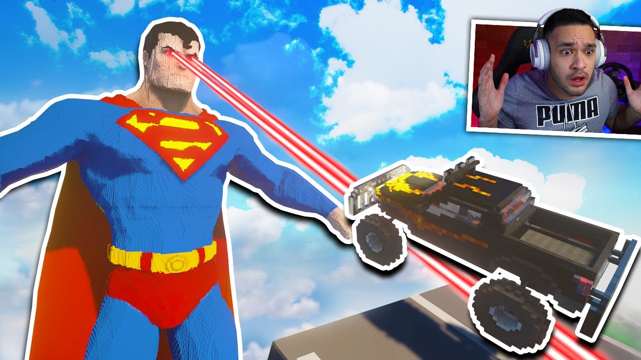 CARRO vs SUPERMAN no TEARDOWN MODS!