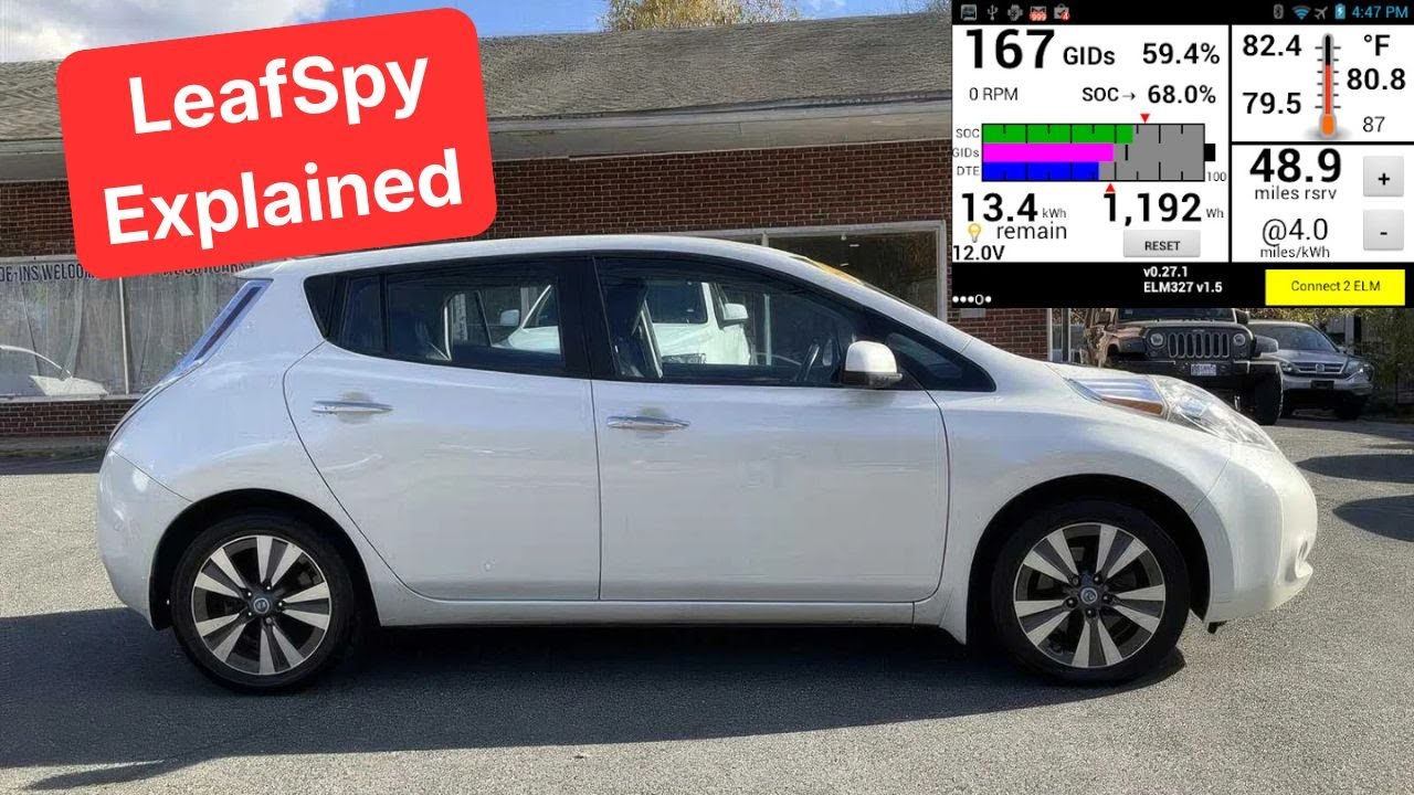 Что такое Leaf Spy для Nissan Leaf?