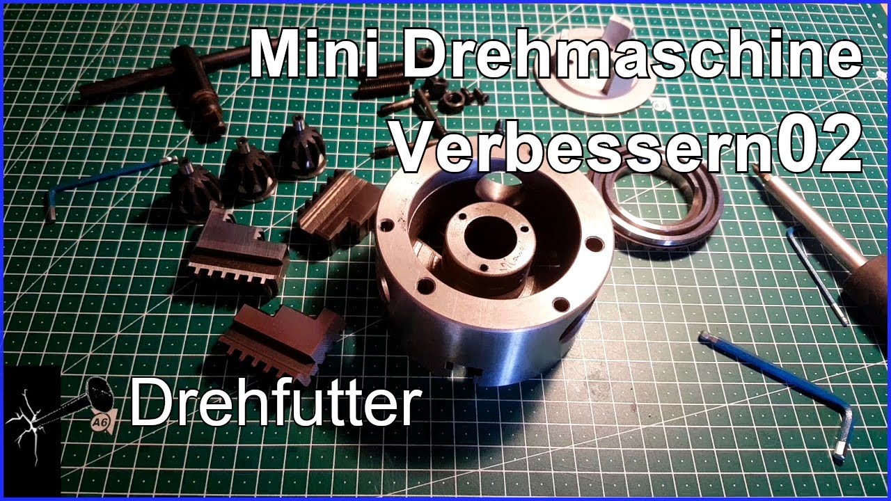 Teil 02 | Dreh-/ Spann-/ Backenfutter zerlegen, sauber machen, einfetten und wieder zusammen bauen