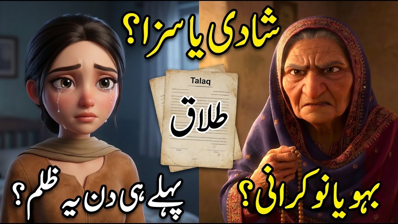 Bahu Ya Muft Ki Naukrani? 🤔 | Heart Touching 3D Story | Social Awareness @dilchaspkahaniyan-g5y