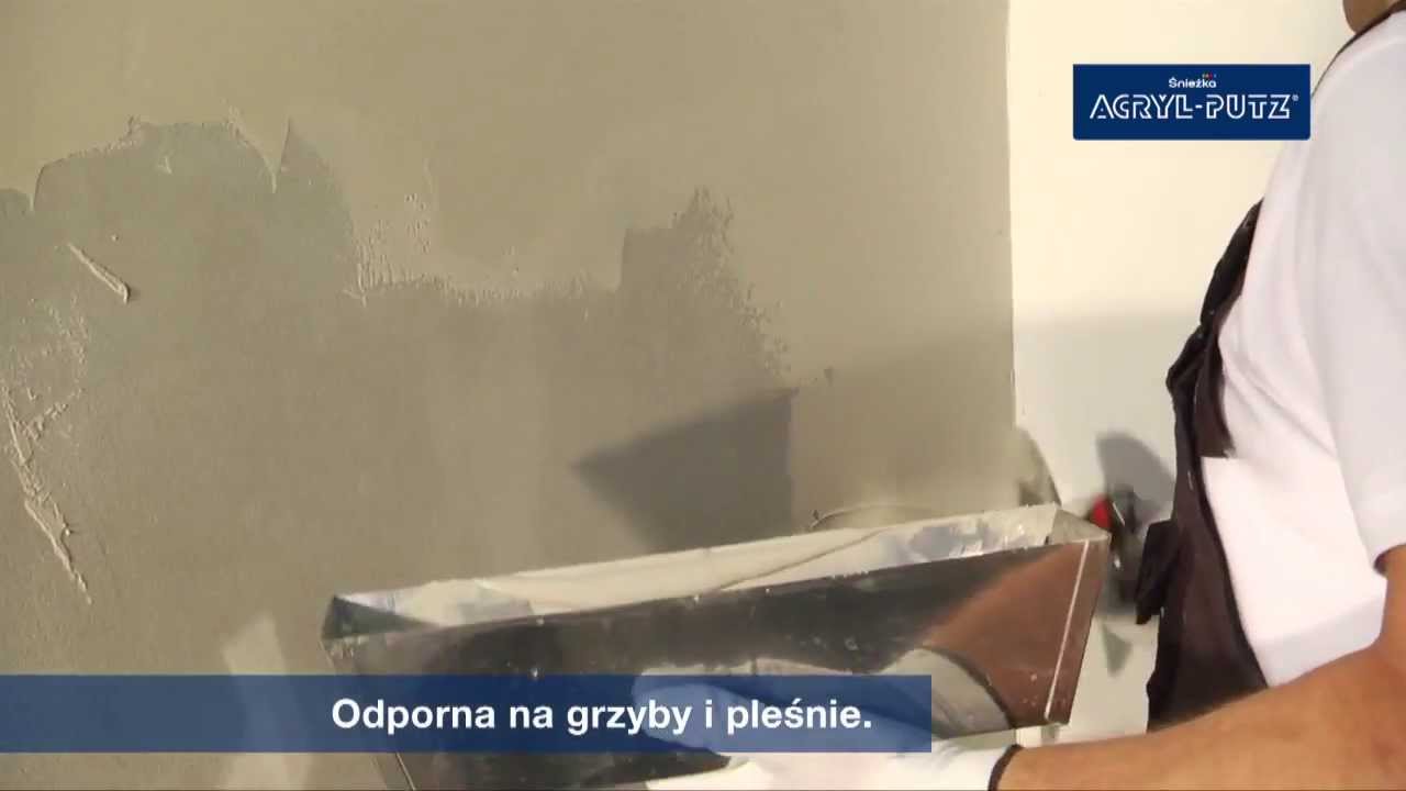 ACRYL-PUTZ&reg; RV13 RENOVA - jak szpachlować ściany