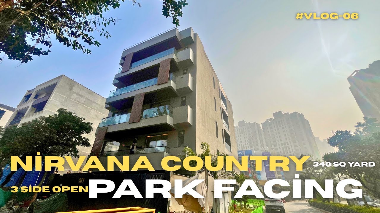 Luxury Living in Nirvana Country 🔥 | Builder Floor in Deerwood Chase Gurgaon