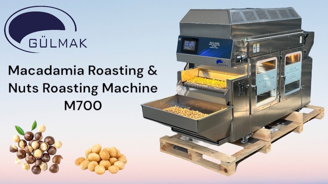 Macadamia Roasting & Macadamia Roasting Machine / Nuts Roasting Machine / M700