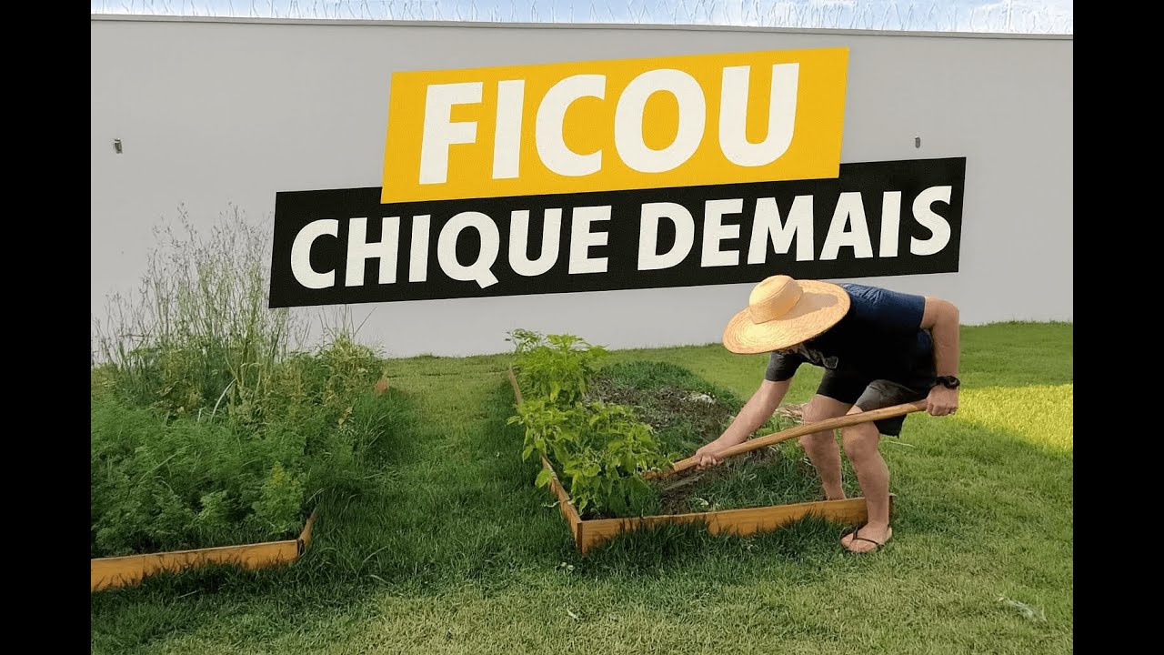 Reforma dos Canteiros - Video 01