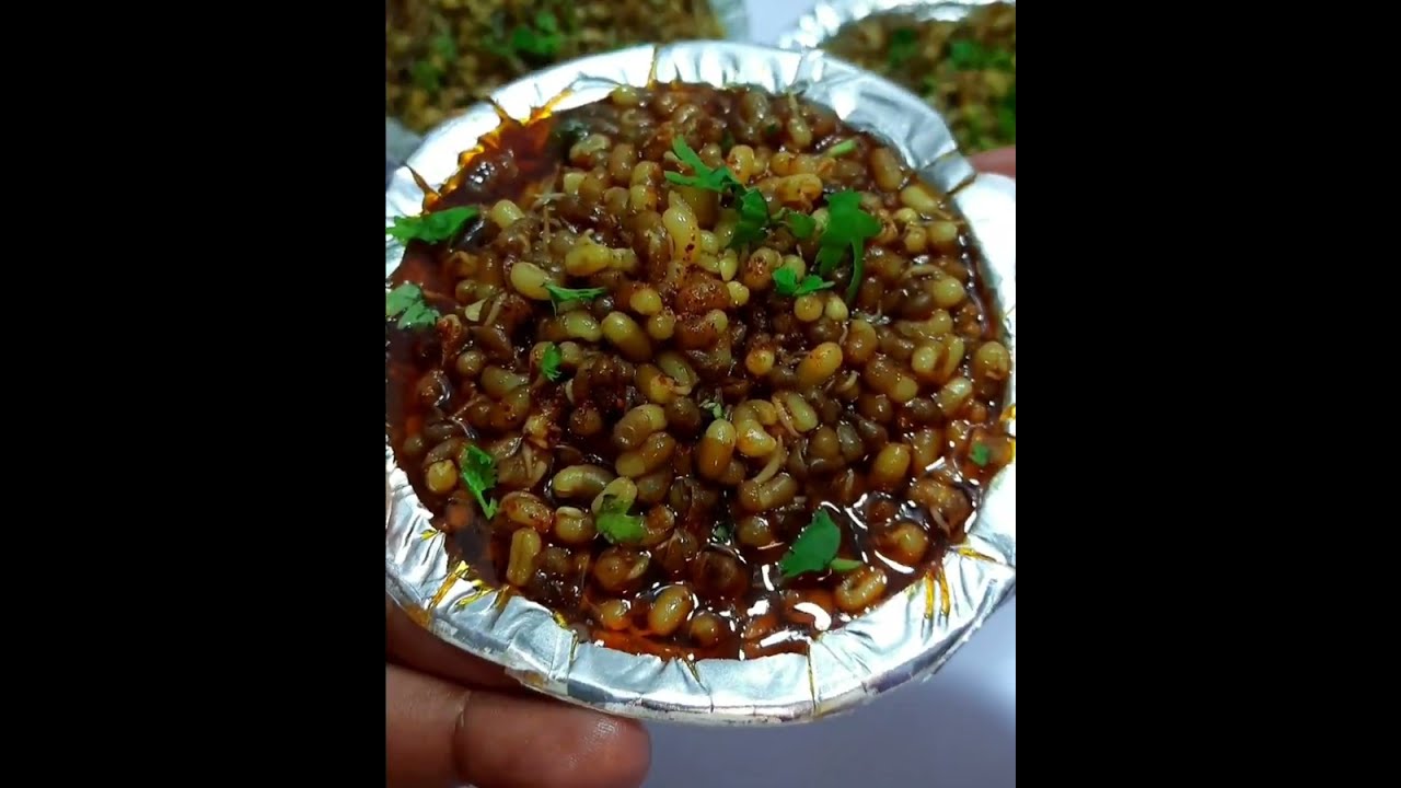 मस्त चमचमीत चटपटीत मटकी | kaddhanya bhaji recipe | Tiffin bhaji recipe