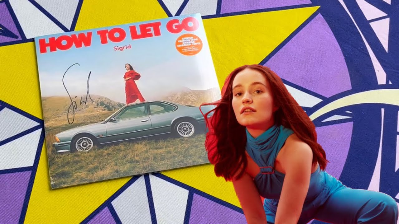 Sigrid &ndash; How To Let Go (Signed Orange Marbled 180g vinyl unboxing) #rvinylvlog 49