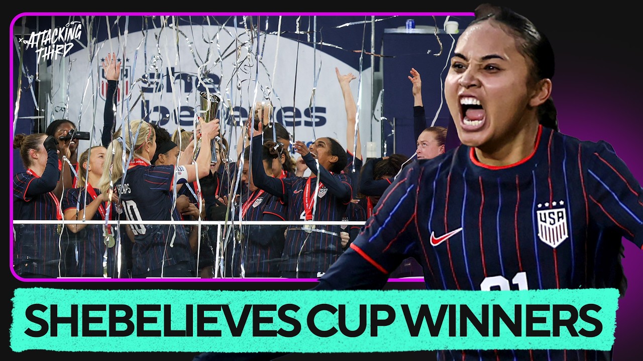 USWNT defeat Colombia to WIN SheBelieves Cup