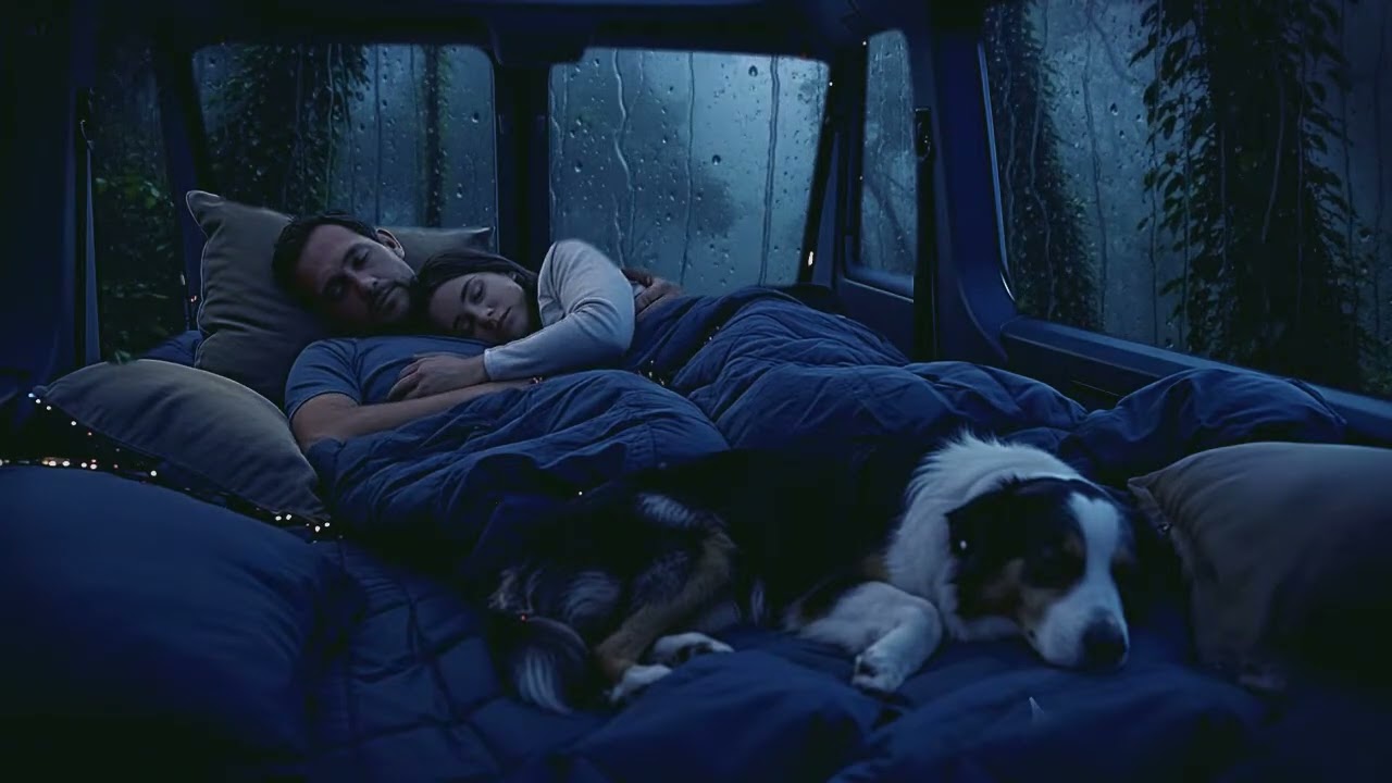 Rain Sounds for Sleeping – Soothing Rain & Gentle Thunder for Deep Relaxation and Fast Sleep
