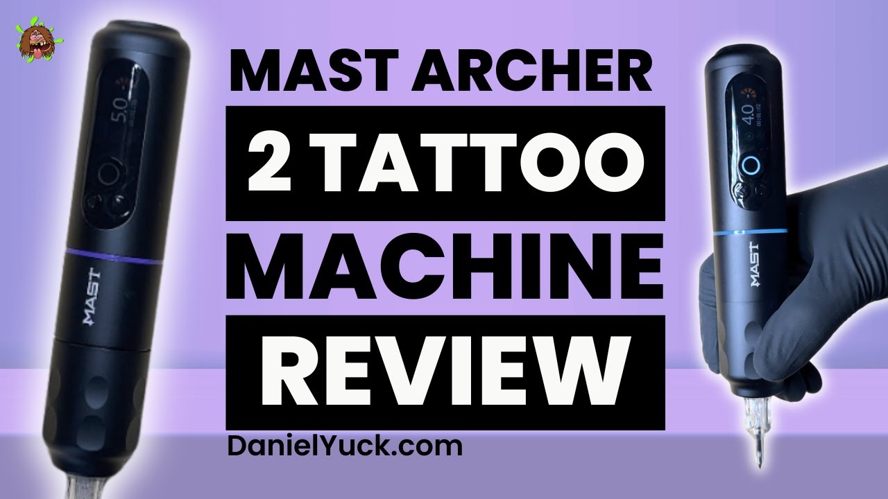 Mast Archer 2 Tattoo Machine Unboxing And Review