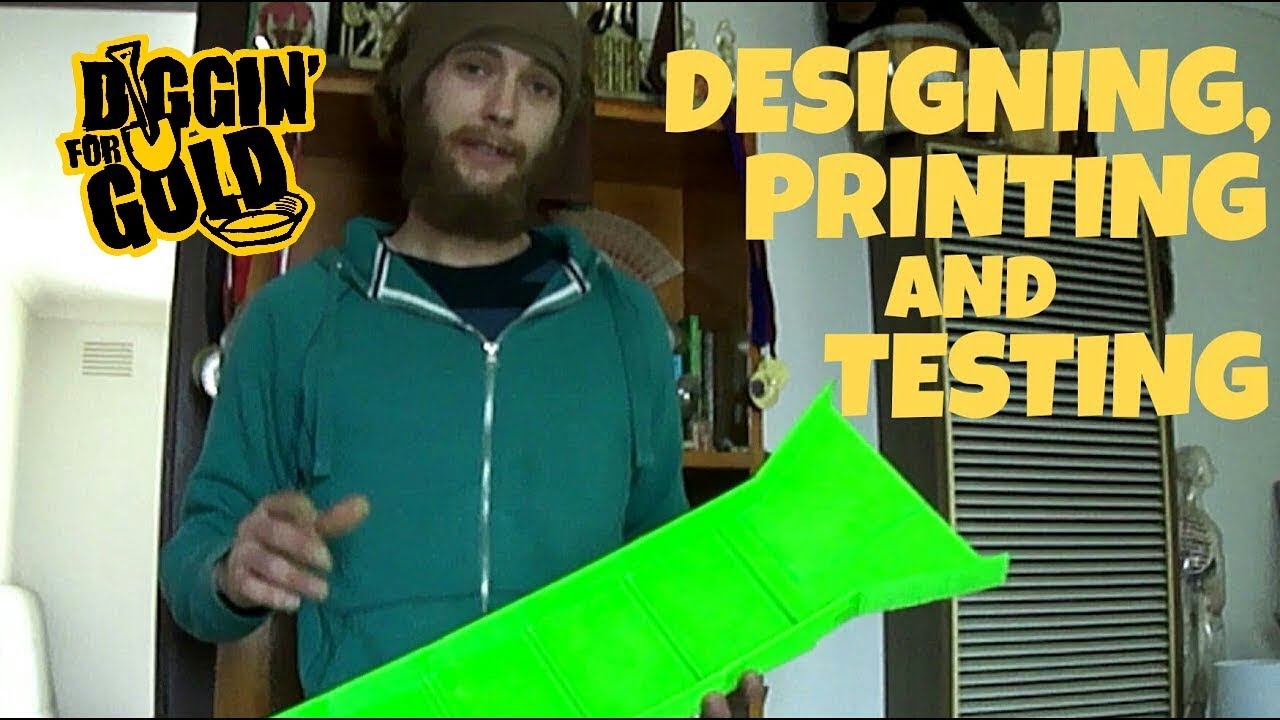 3D Printing a Sluice for Gold Prospecting