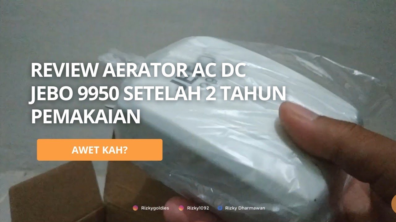 Review Aerator AC DC Jebo 9950 Setelah 2 Tahun Pemakaian di Aquarium Ikan Maskoki