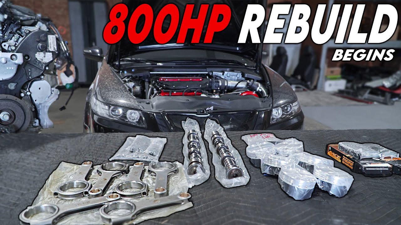 800HP Boosted Acura TL-S Build in Progress!!
