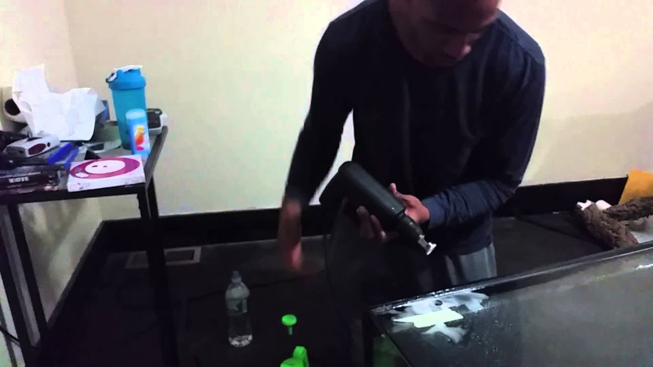 Exo Terra XL (36&times;36&times;18) Drilling The Tank (Pt. 2)