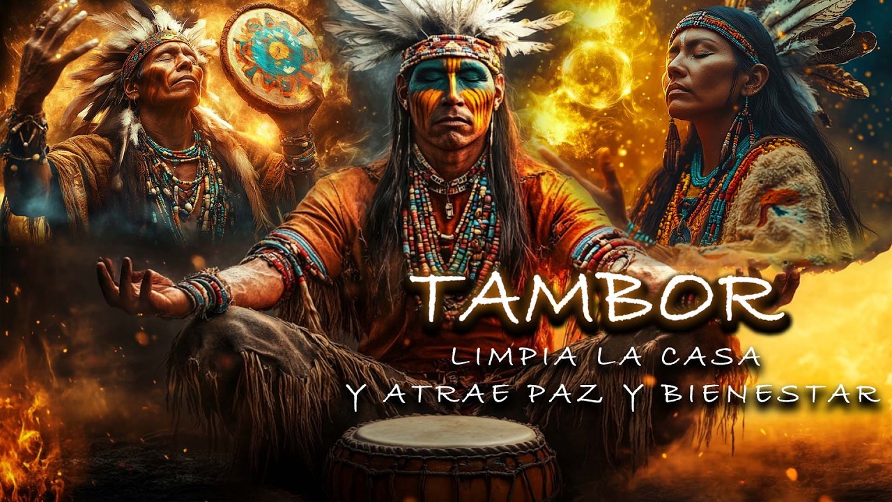 Trance de Tambor Chamánico de 432 Hz | Limpia la Casa y Atrae Paz y Bienestar