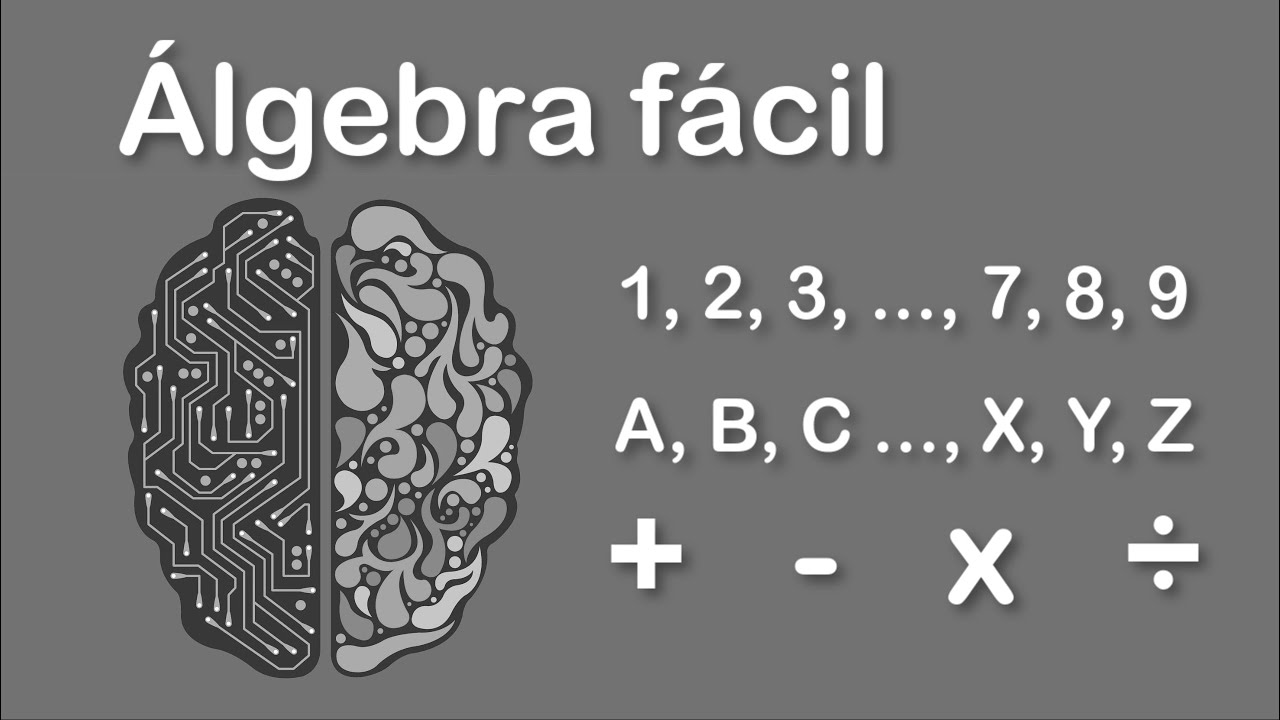 Matemáticas - ¿Qué es el Álgebra? - Explicación fácil