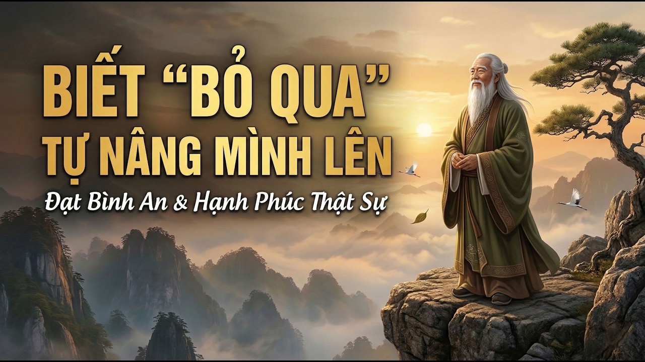 CỔ NHÂN DẠY: Từ Lúc Bạn Biết “Bỏ Qua”, Bạn Tự Nâng Mình Lên | Triết Lý Sống | Cổ Nhân Audio