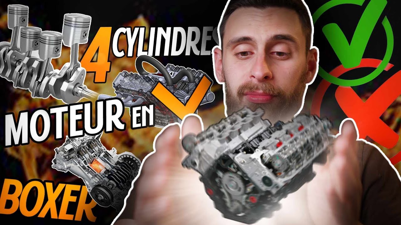 TOUT SAVOIR SUR LES ARCHITECTURES MOTEUR [V8 ,W8, VR6 , BOXER, FLAT, ...] 😍