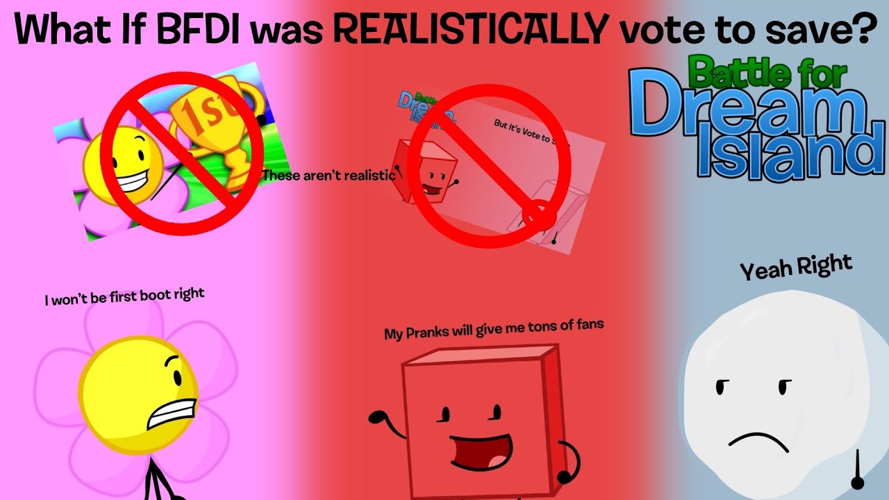 BFDI: What if BFDI was Vote to Save?